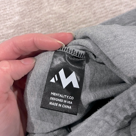 Grey Mentality Brand Men's Joggers Grey Sweatpants Size L - Picture 6 of 6